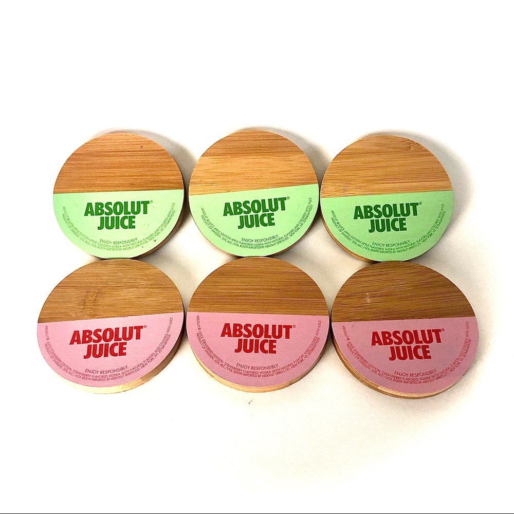 New! Absolut Vodka cupholders 6pack